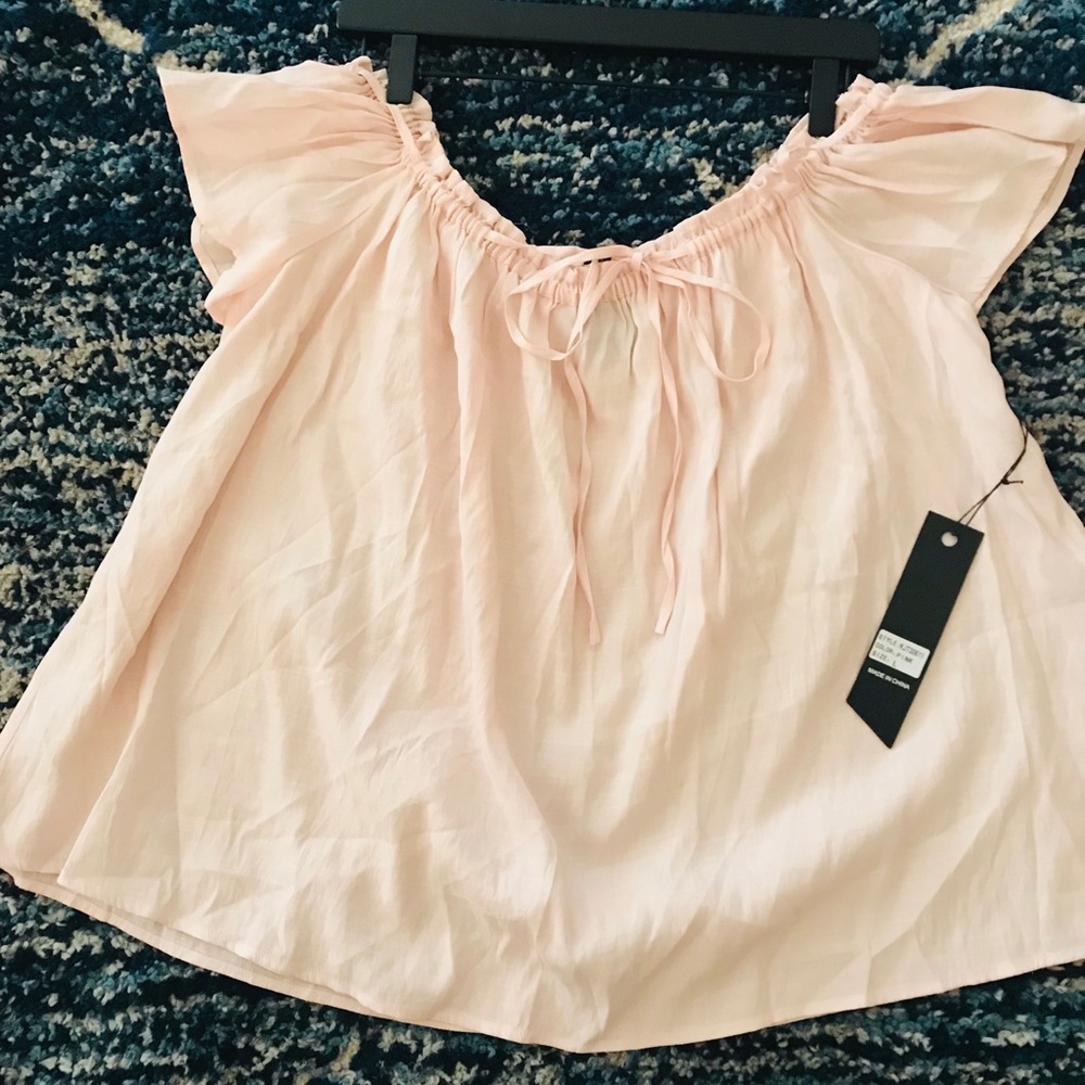 Flowy Off The Shoulder Top